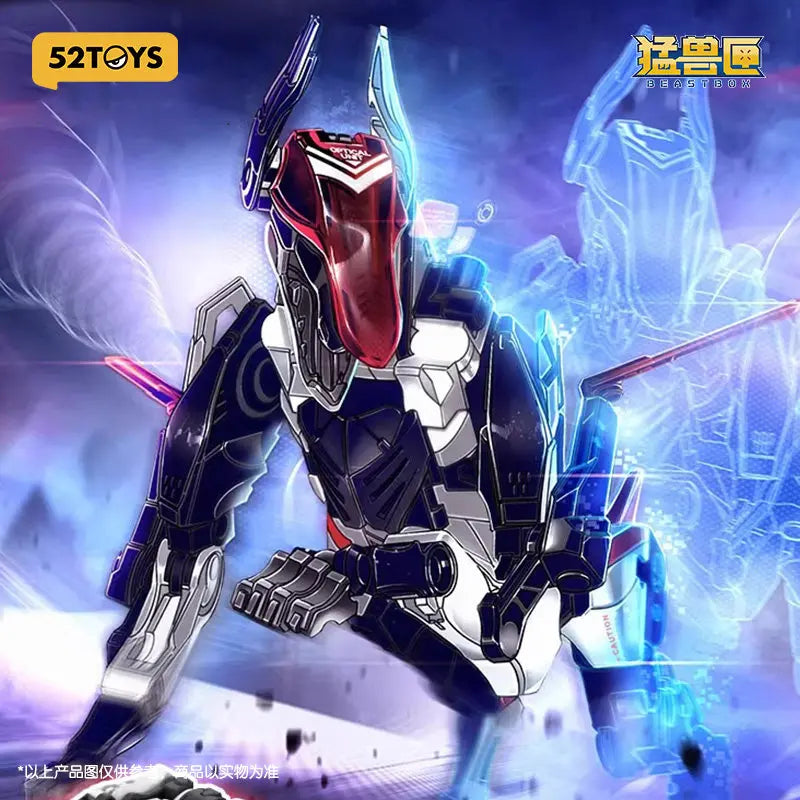 52toys Beast Box Series Roar Dog Transformation Toy Model Mecha Figurine Trendy Collectible Action Figure Birthday Xmas Gift