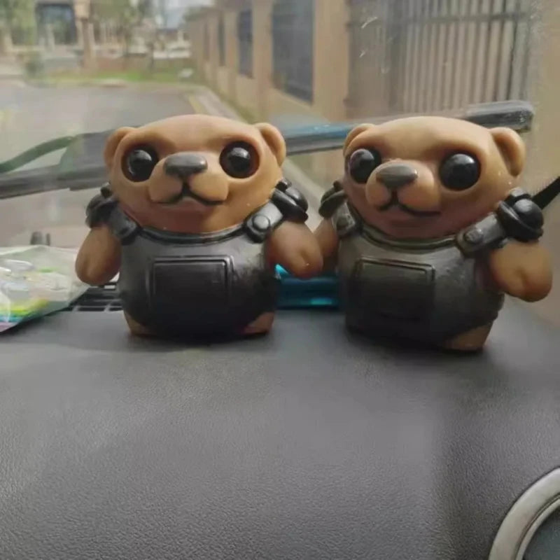 11cm/4.33in Valorant Squeeze Tactical Bear Kneading Doll 3D Fun Decompression Game Peripheral Model Creative Relaxation Gift Toy