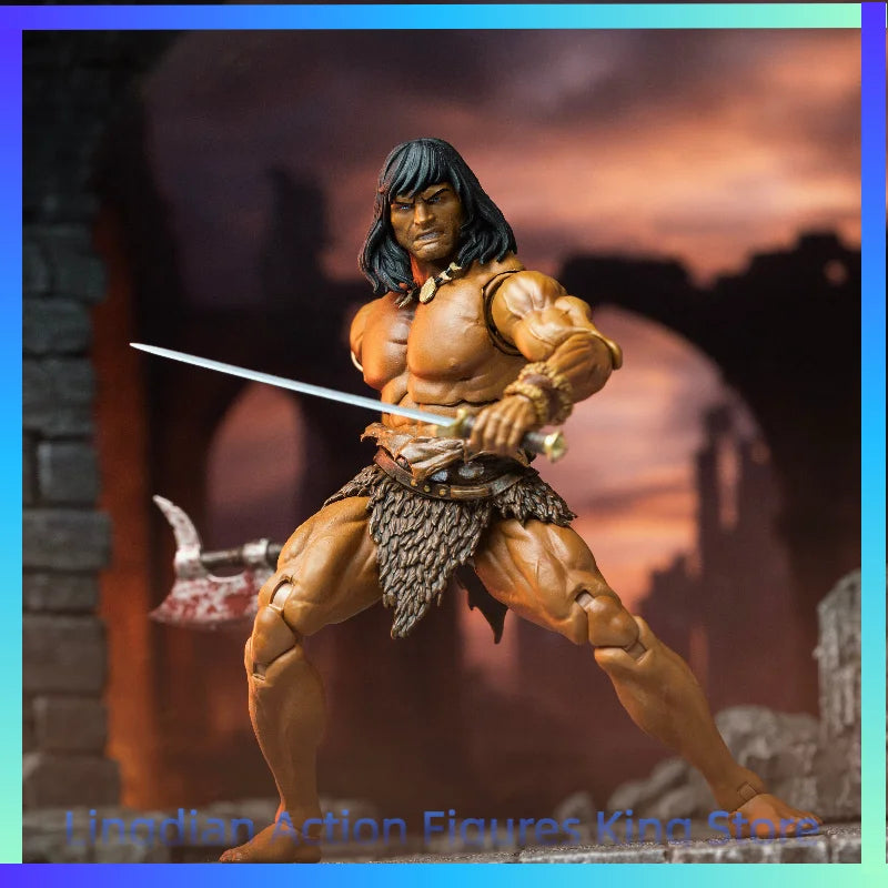 In Stock HC Studio 1/12 Barbarian Blackstone Battle Conan Action Figure Toy Collection Gift