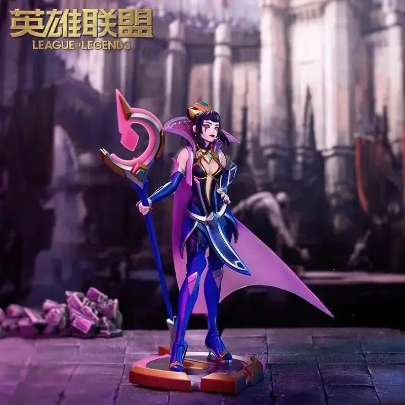 League of Legends LOL Champion Rose Trickster Fairy LeBlanc S12 Limited Sculpture.toys Gift  Anime Figure Model Toy