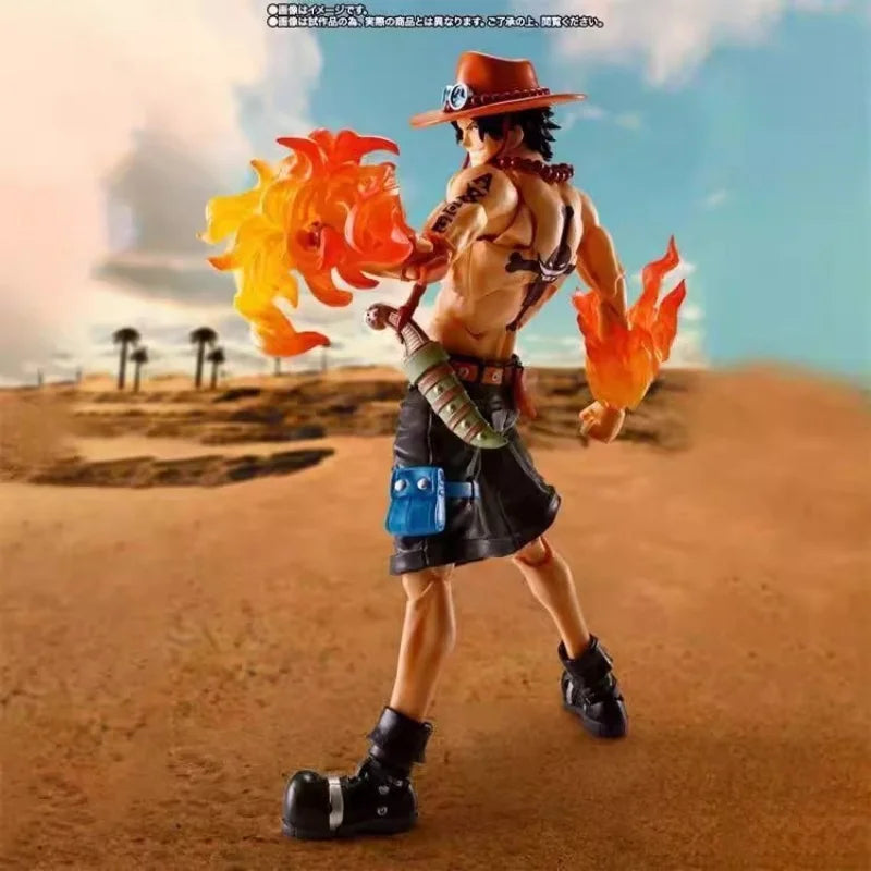 Bandai, Soul Limited SHF ONE PIECE Portcas D Ace Fire Fist, Top Showdown, Movable Figure