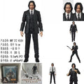 Mafex 212 John Wick Chapter 4 Articulated PVC Collectible Joints Moveable Action Figure Toy