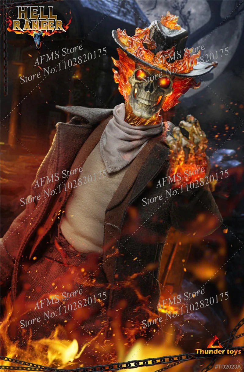 Thunder Toys TD2023 1/6 Scale Collectibles Ghost Rider Ghost Rider Full Set 12inch Men Soldier Action Figure Collection Gift