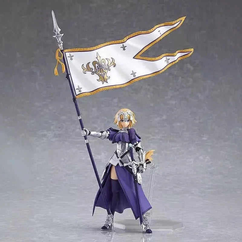 Figma366 Joan of Arc Movable Humanoid Action Figure Fate/Grand Order Ruler Collectible Model Office Figurine Birthday Gift