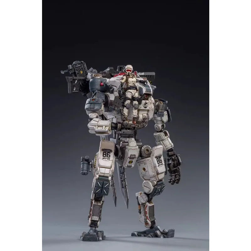 JOYTOY Original Dark Source Series Mech God of War 86 White Collector's Edition Movable Finished Product Model Collectibles Gift