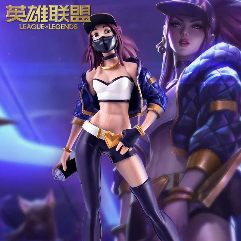 Original Apex League Of Legends Akali Komplette Figur Auf Lager Anime Action Sammlung Modell Spielzeug Zu Freunde Geschenke Sammeln