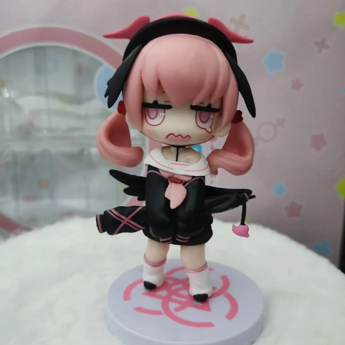 10cm Blue Archive Figures Shimoe Koharu Figure A.R.O.N.A. Anime Figurine Q-Version Cute Girl Models Statue Collectible Toys Gift