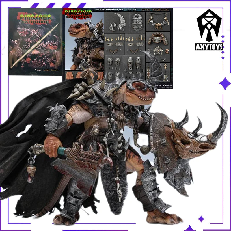 AXYTOYS Original Carnivorous TribeKing Tyrannosaurus Rex Blood BladeLimited Edition Mobile Orc Model Toy CollectionGift in Stock