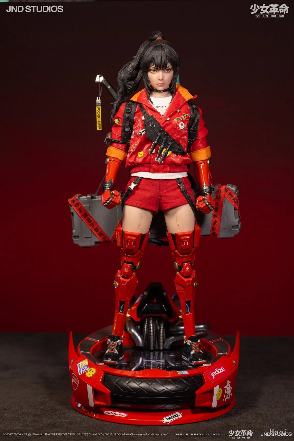 【MT】Pre-sale Original JND Studios Girl Revolution Series HIKARU THE STRIYER 1/6 Action Figure Collection Model