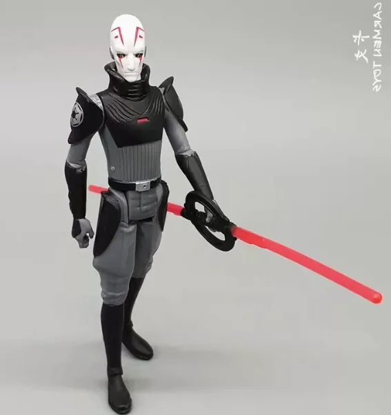 In Stock Wars White Soldier Black Soldier Commander Toy Model Black Knight Storm Soldier Clone Human Mobile Doll Gift Souvenir