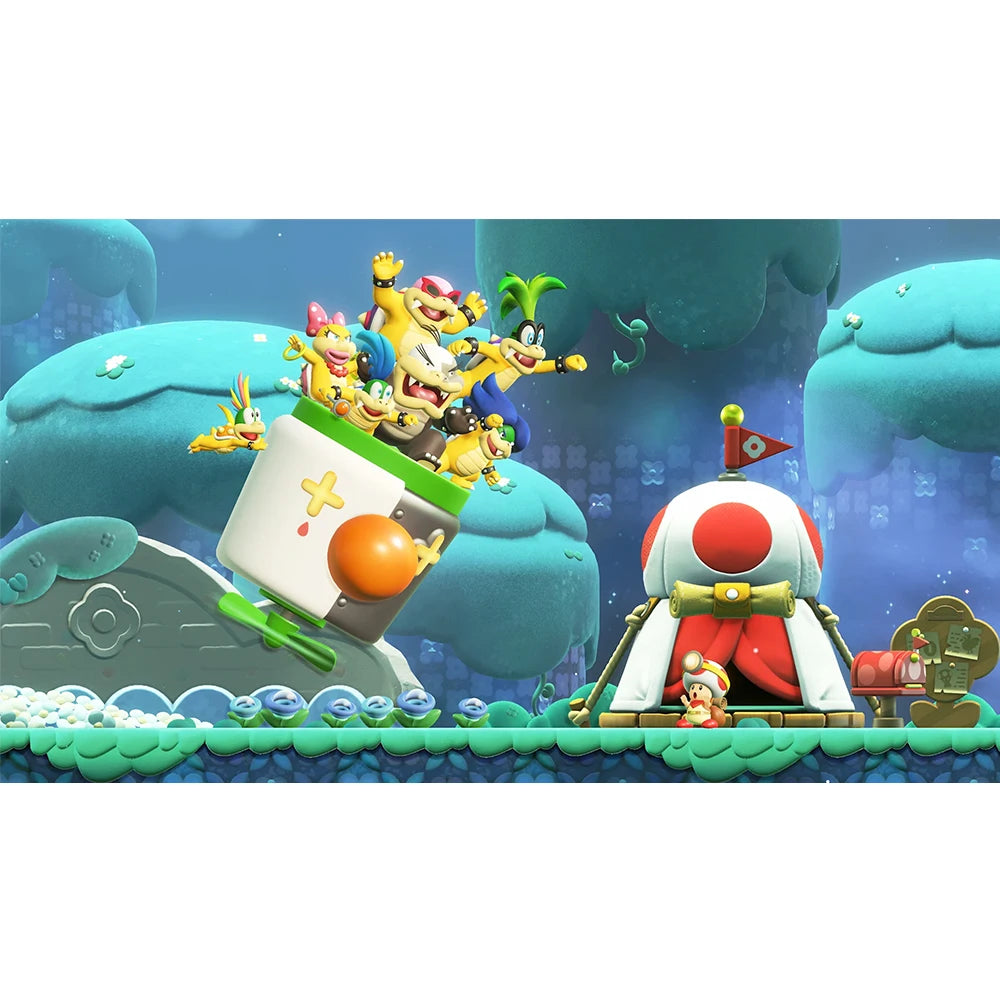 Nintendo Switch Game - Super Mario Bros. Wonder + Meetup in Bellabel Park  - Games Cartridge Physical Card TV Tabletop Handheld