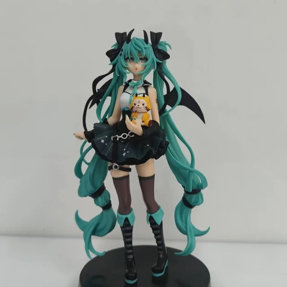 FuRyu Trio-Try-iT Hatsune Miku Rascal The Raccoon Demon Style PVC Anime Action Figures Model Collection Toys