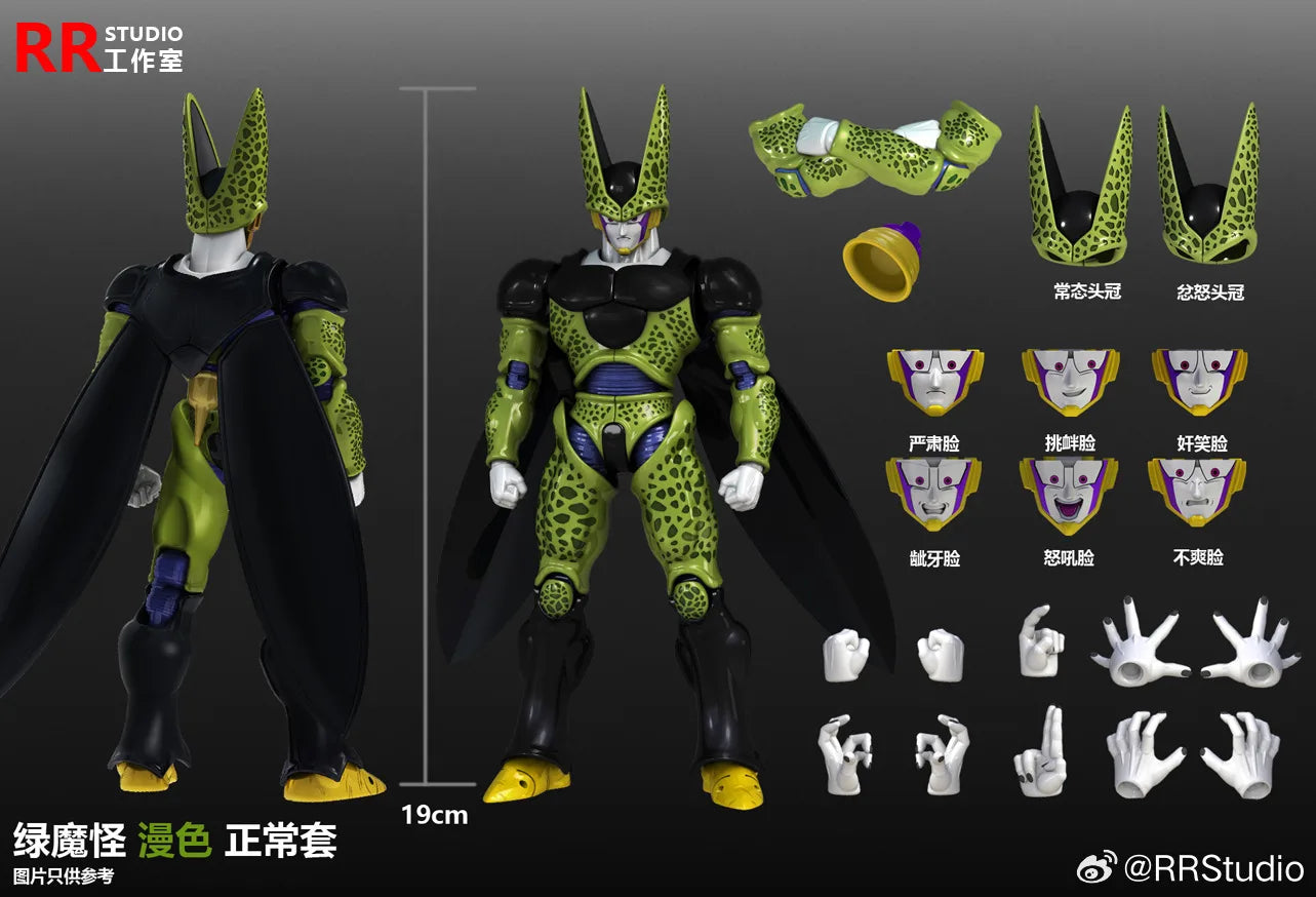 RR Studio 1/12 Dragon Ball Green Devils Complete All Cell Аниме Комикси Dx Версия Кукли Фигурки Фигурки Модели Играчки Подаръци