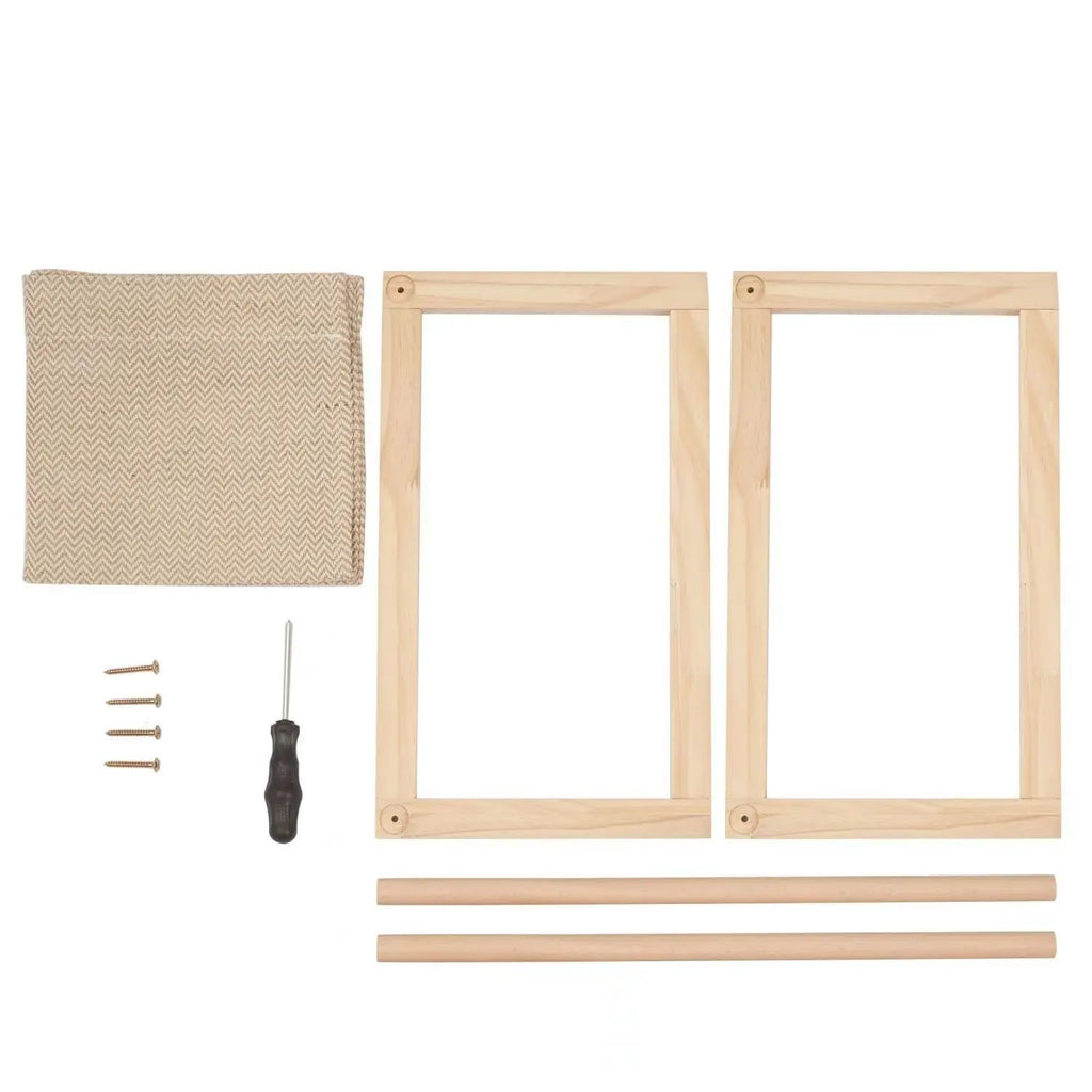 Breathable Cat Bed Wooden Cat Hammock For Indoor Portable Cat Bed Furniture Suitable For Kittens Puppies Cat Dog Hammock Bed