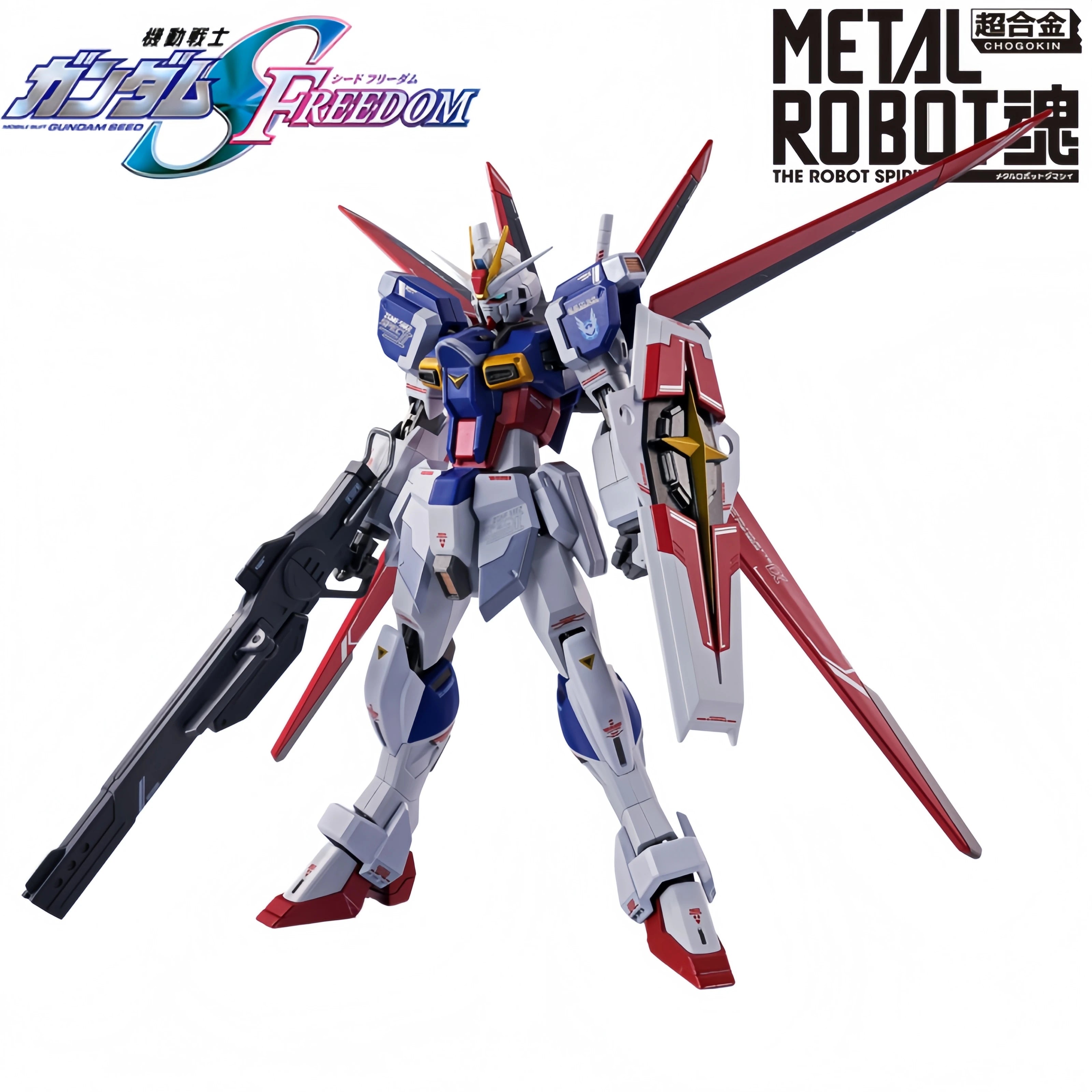 Original Bandai Metal Robot Spirits ZGMF-56E2/α Force Impulse Gundam Spec II Die-cast Action Figure Collectible Model In Stock