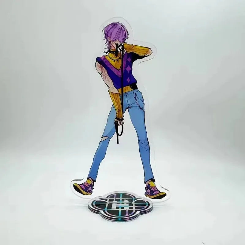 Anime Kpop Demon Hunter Stehende Marke Acryli Rumi Mira Zoey Waren Modell Stehende Marke Spielzeug Ornament Mode Wohnkultur Geschenk
