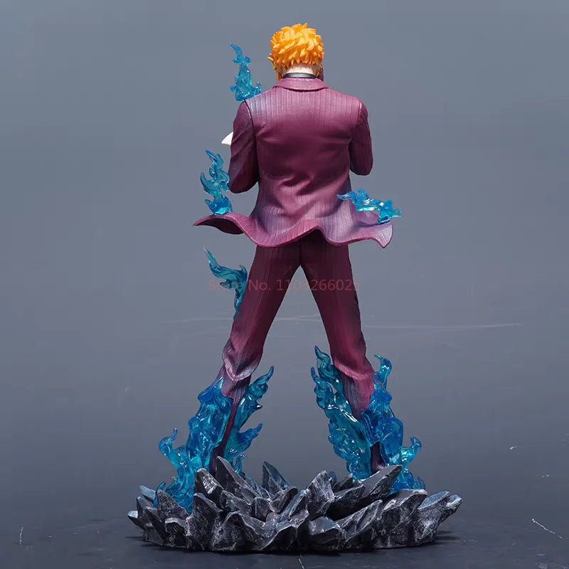 In Stock One Piece Straw Hat Pirates Pvc Figures Luffy Zoro Nami Usopp Robin Sanji Statue Desktop Decoration Gift