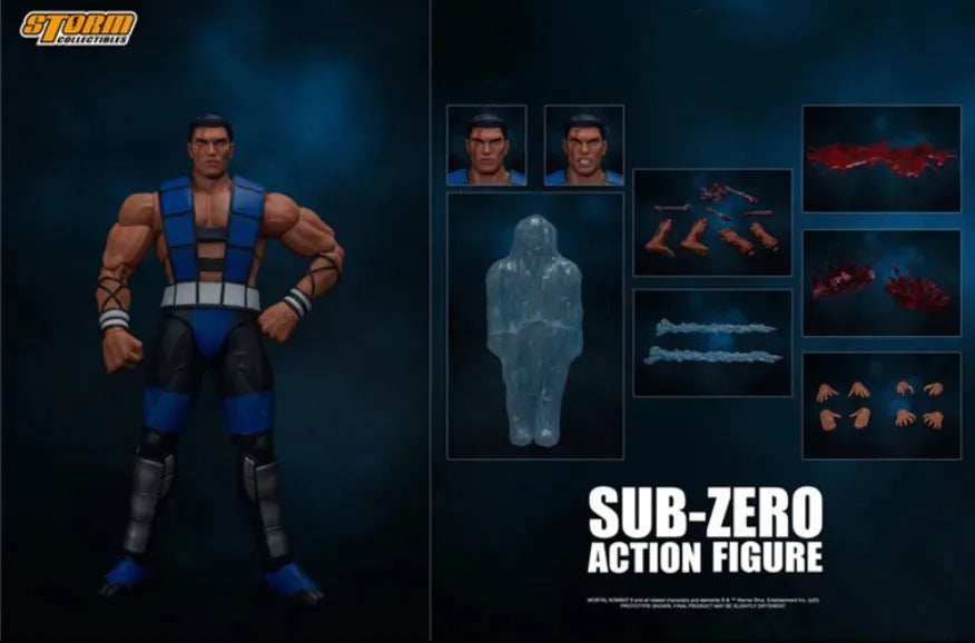 Storm Toys 1/12 Male Soldier Sub-Zero Regular Version No Mask Version 6" Action Figure In Stock Collection