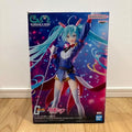 In Stock  Genuine Bandai Evolve Gundam X Miku Anniversary Speical Project Banpresto Vocaloid Hatsune Miku Collectibles Toy