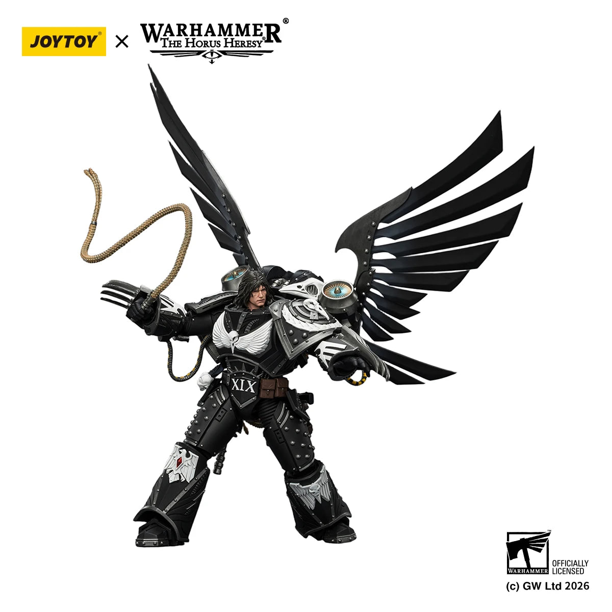 Warhammer "The Horus Heresy" Action Figures Raven Guard Corvus Corax, Primarch of the XIX Legion