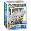 FUNKO POP Original Sonic Anime Figur Silber 1103 Actionfigur Spielzeug für Jungen Mädchen Kinder Geschenk Sammlermodell Ornamente