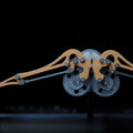 Space tribe mechanical ornithopter 3D algorithm bionic mechanical wing electric assembly ornithopter model ornament gift