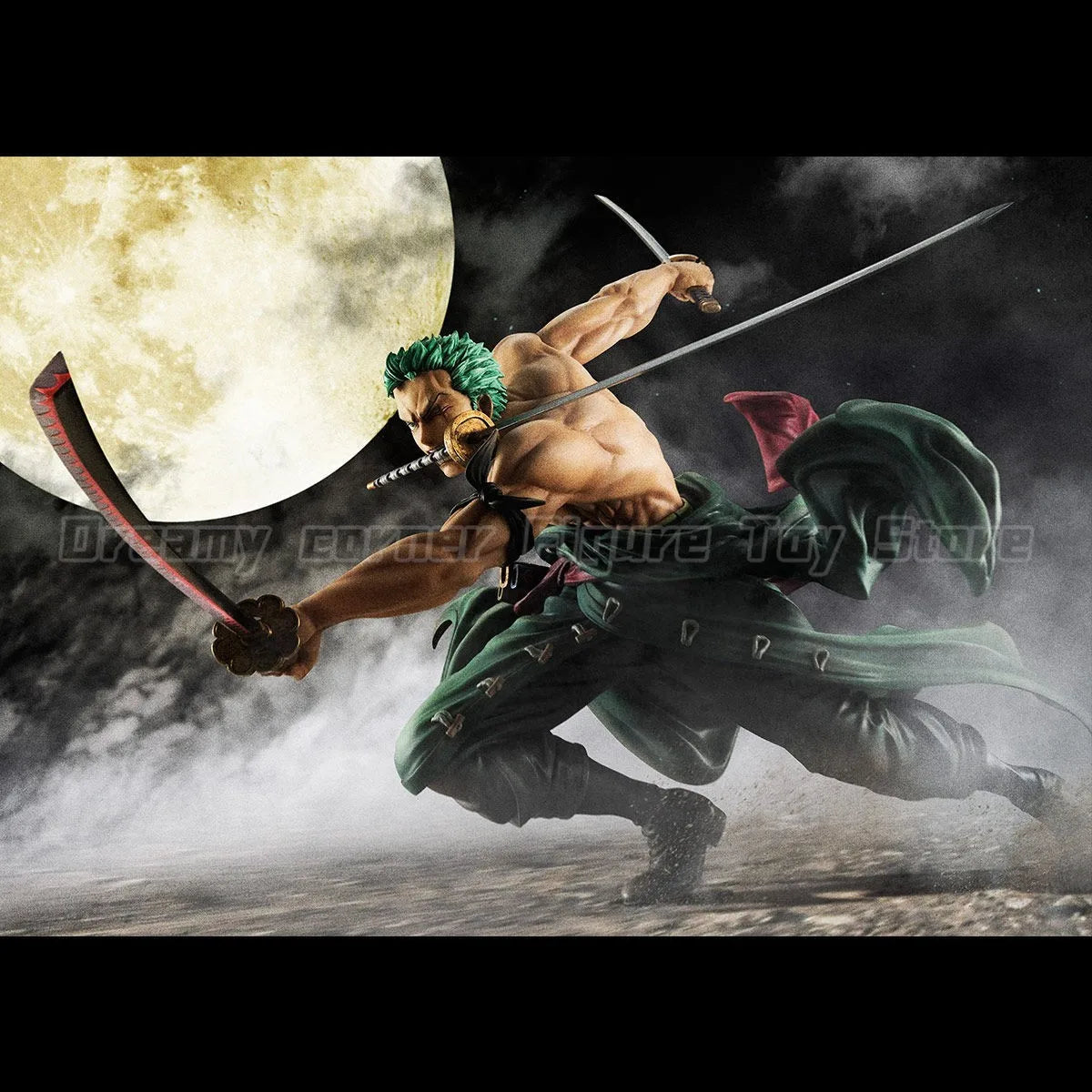 【In Stock】MegaHouse Portrait of Pirates "SA-MAXIMUM" ONE PIECE Roronoa Zoro Ver. 3000 World 1/8 Scale Figure Collection Toys