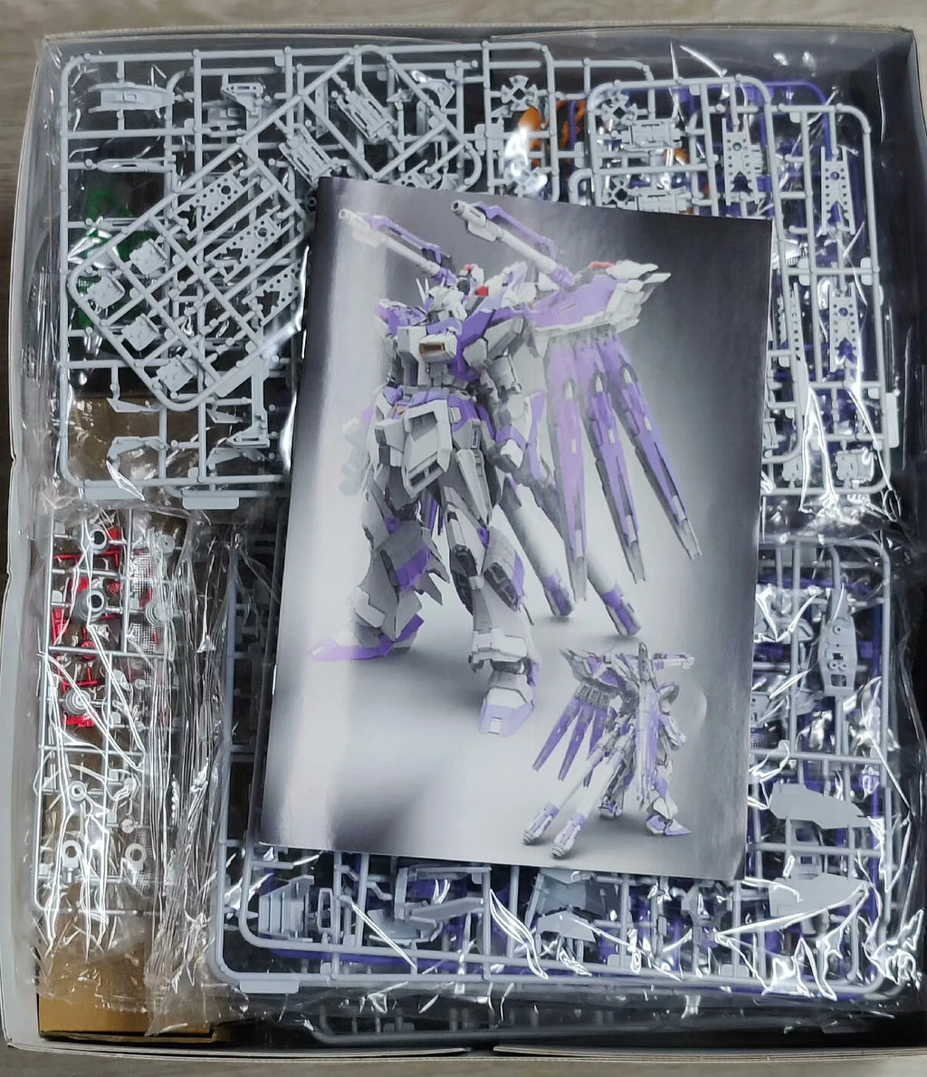 In Stock V-TIGER VT01 Hi-V 1/100 Assembly Model Toys RX-93-v2 YUJIAOLAND Hi-V GK Pre-coating Alloy skeleton model The 2/3 batch