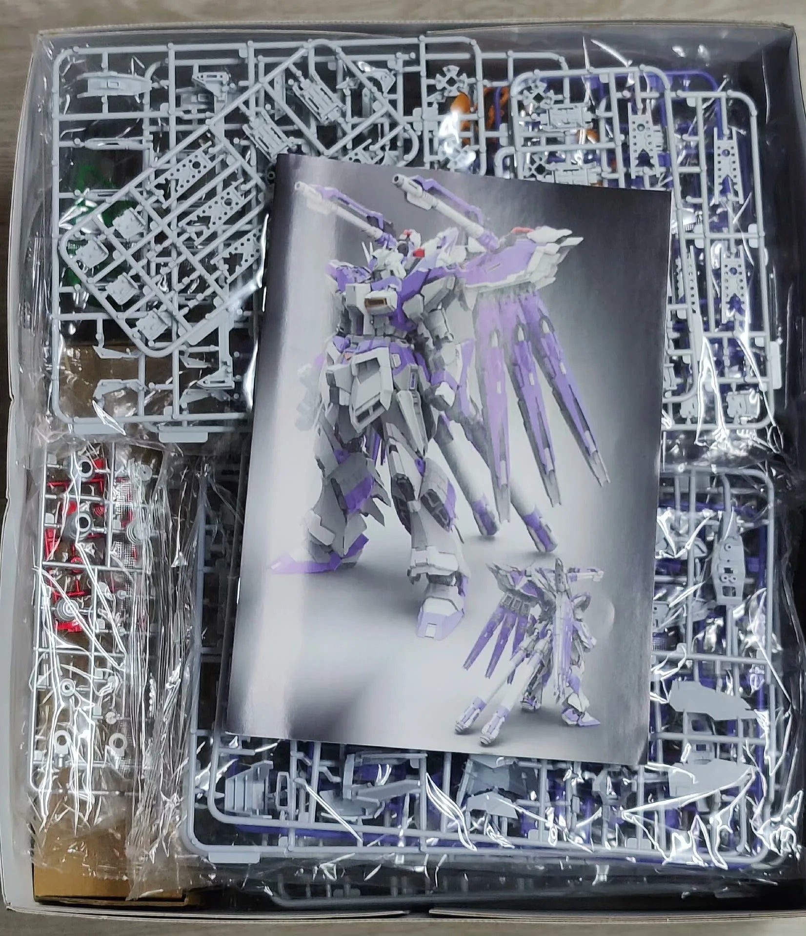 In Stock V-TIGER VT01 Hi-V 1/100 Assembly Model Toys RX-93-v2 YUJIAOLAND Hi-V GK Pre-coating Alloy skeleton model The 2/3 batch