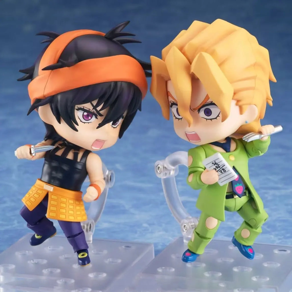 New 10CM Anime JoJo's Bizarre Adventure Ghirga Fugo Q Version Joint replaceable Action Figures PVC Model Desk Decor Toy Gifts
