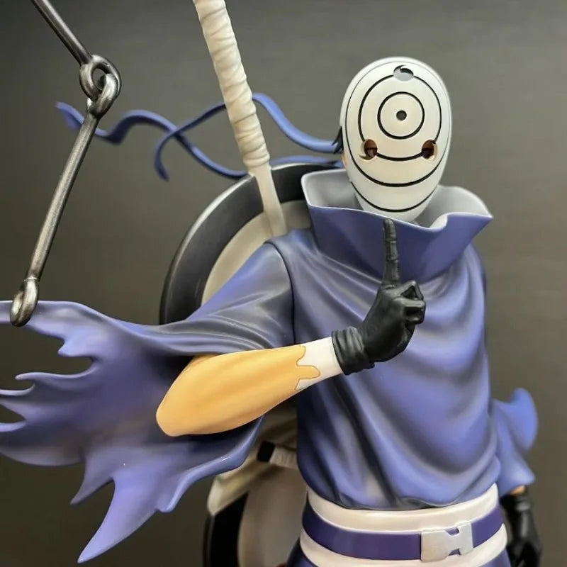 Bandai Banpresto NARUTO 21 Centimeters High Scene Model GK Anime Figure Ornaments  Double Headed Interchangeable Trendy Play Toy