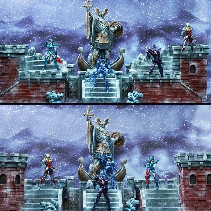 JacksDo Saint Seiya Myth Cloth EX Odin/Oden Asgard/God Warrior 40cm/15.75 Inch Decoration Diorama Scene Statue Resin in Stock