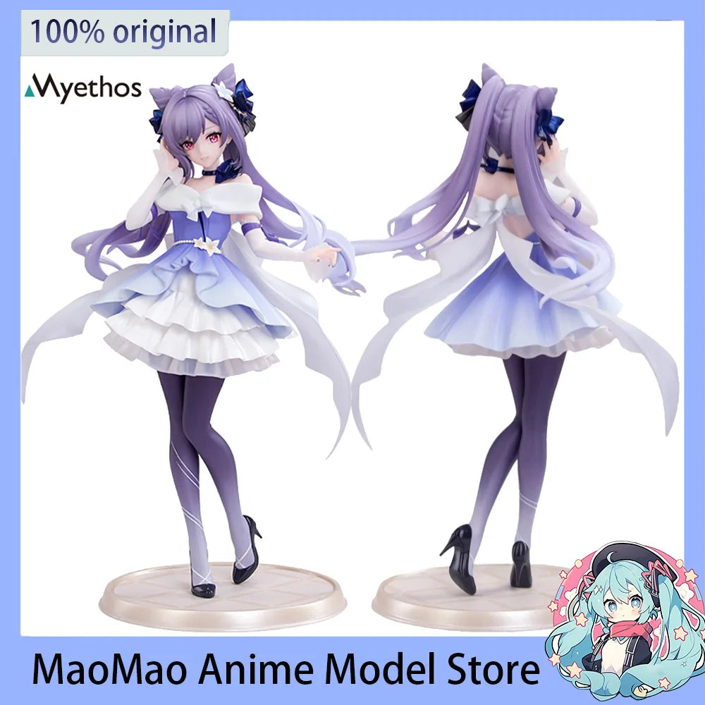 IN Stock Gift+ Myethos Original Genuine Genshin Impact Keqing (Resplendent Feast Ver.) Action Figure PModel Collectible Toys 1/8