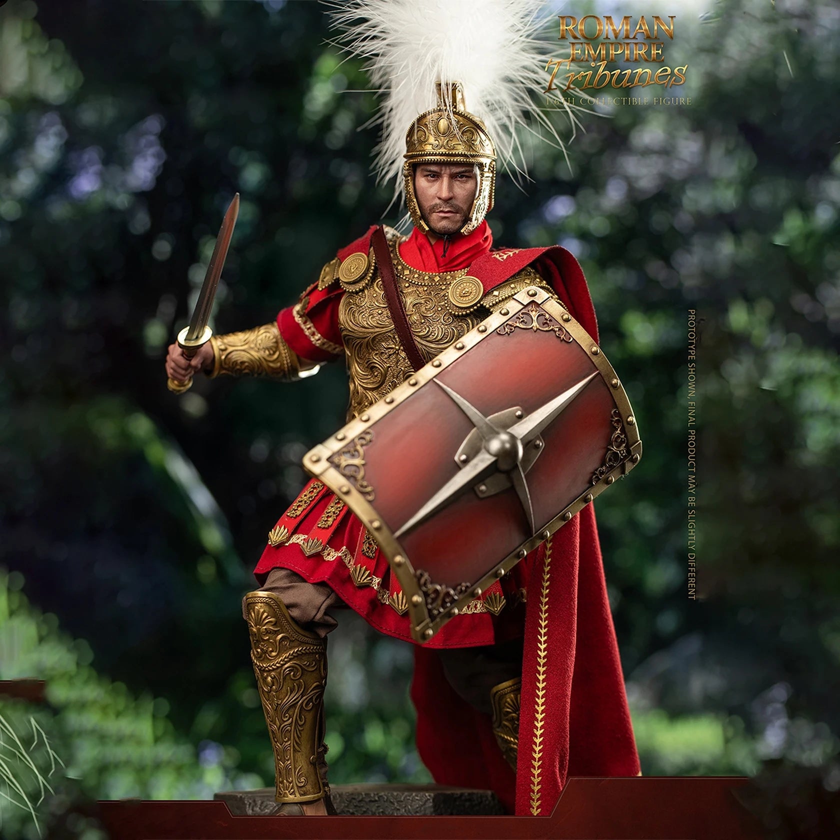 Haoyutoys WF2301 1/6 12inch Male Soldier Action Figure Imperial Legion Roman Imperial Protector Full Set Collectible Pure Copper