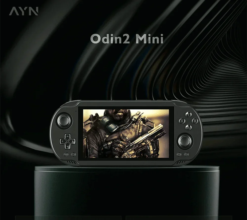 AYN Odin 2 Mini Handheld mini LED 5 Inch Touch Screen 5000mAh Android13 8G+128G Open Source Graduation Mobile Retro Game Console