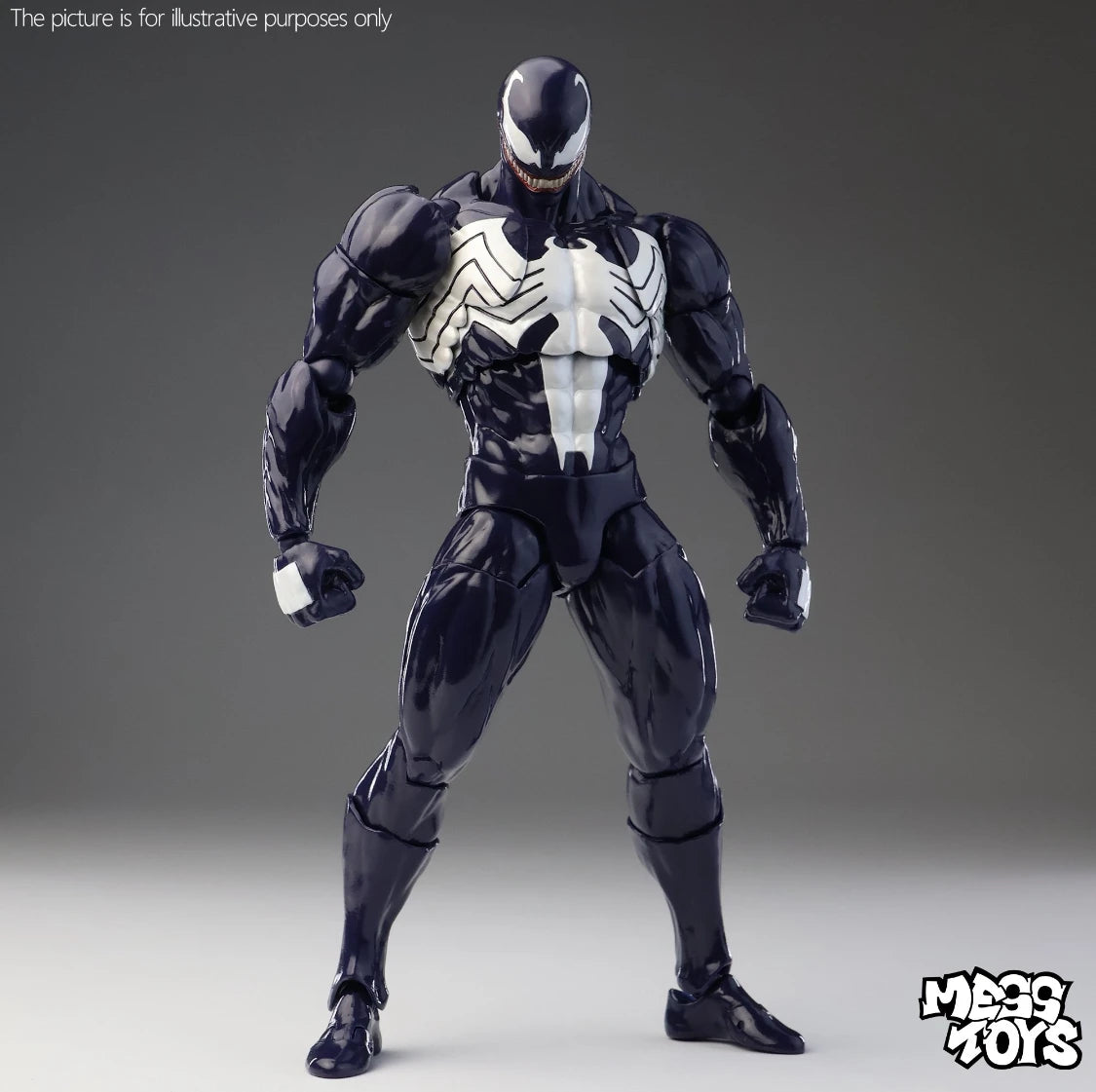 New Mess Toys Venom Lethal Neighbor Anime Action Figure Eddie Black Spider Man Spider-Man Figurine Model Statue Gift Toys
