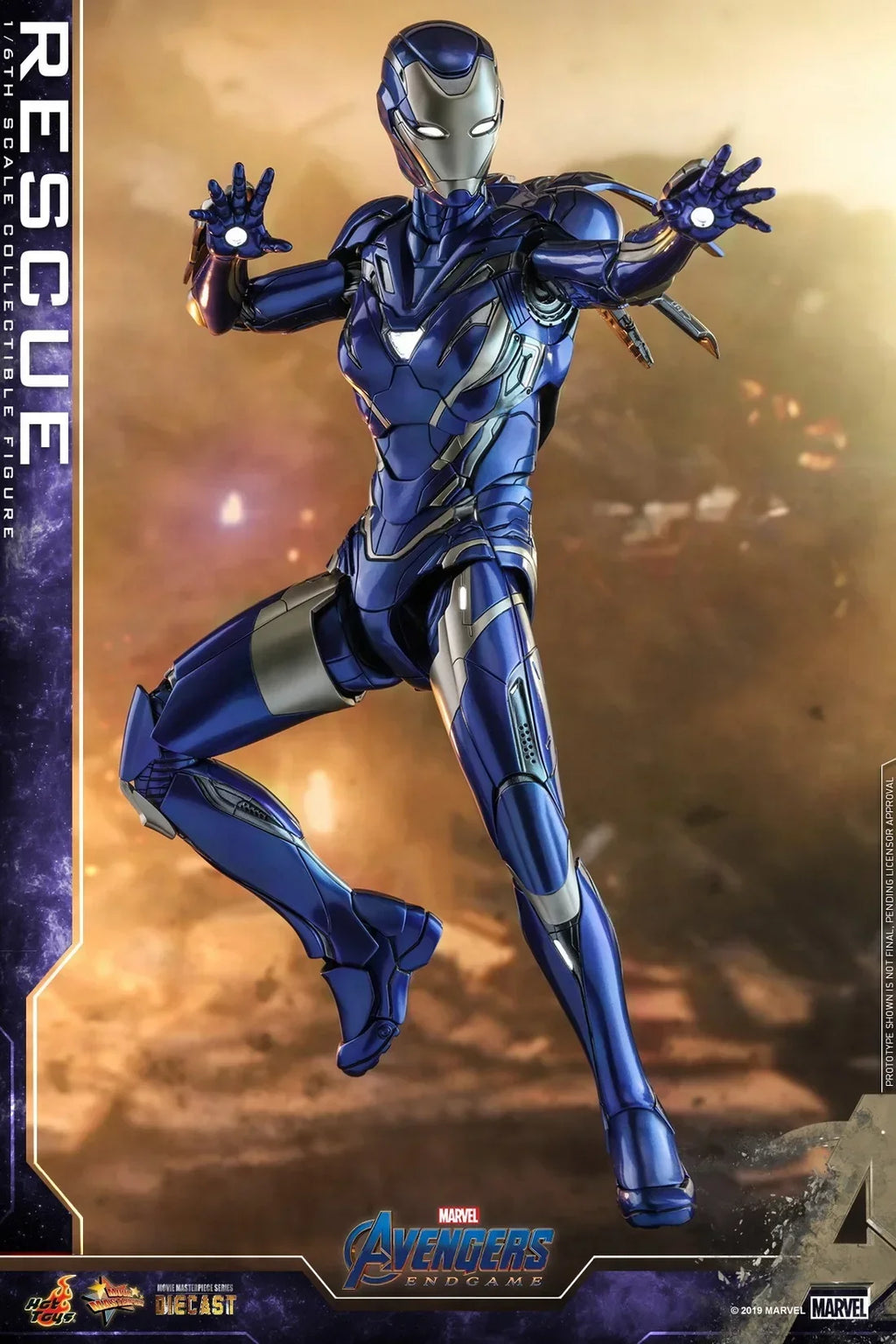 In Stock Genuine HOTTOYS HT MMS538D32 Marvel's Avengers 4 Little Chili MK49 Action Figure Model Toys