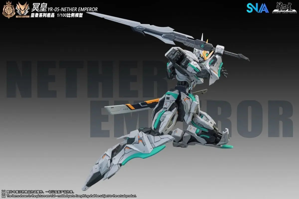 IN STOCK SNAA Yr-05 Nether Emperor Model Kit 1/100 YR05 The Round Table Knights Action Figure Colletion Toys Gifts