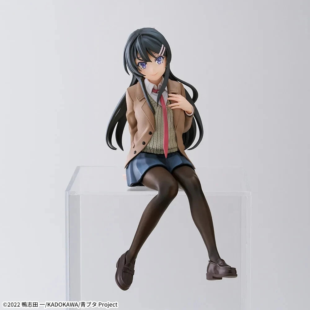 Anime Seishun Buta Yarou wa Randoseru Girl no Yume Minai Sakurajima Mai Figur Premium Chokonose Action Figur Modell Geschenk Spielzeug