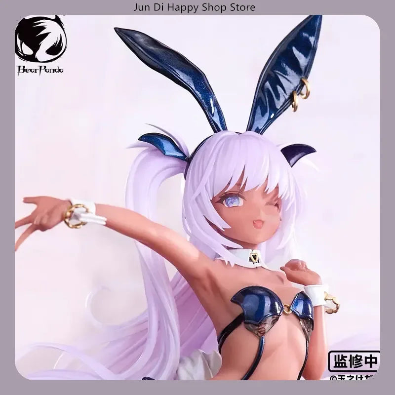 Bear Panda 1/6 Scale Lulum & Kuromu Bunny Girl Double Set - Mao Yu Milk Anime Action Figure, Collection Display Model