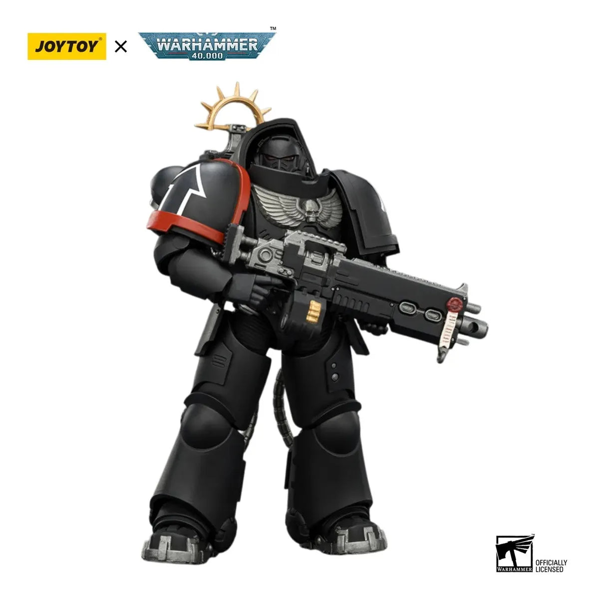JOYTOY Warhammer 40000/40k Game Edition Raven Guard Heavy Intercessor with Heavy Bolt Rifle and Bolt Pistol Action Figure Doll
