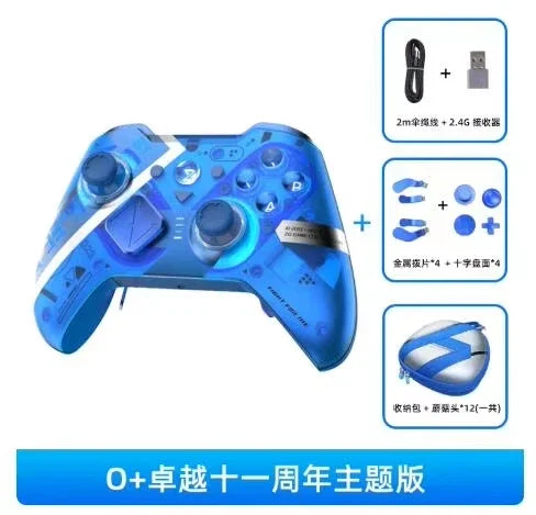 Zd O+Excellent Gaming Controller RGB Elite Modular Sensory Switch Ns Tablet Steam Custom Phone Bluetooth Controller PC Gifts