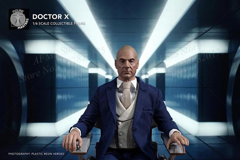 1/6 Scale Collectible Figure X-Men Professor X Charles Francis Xavier Patrick Stewart Full Set 12" Men Soldier Action Figure Toy