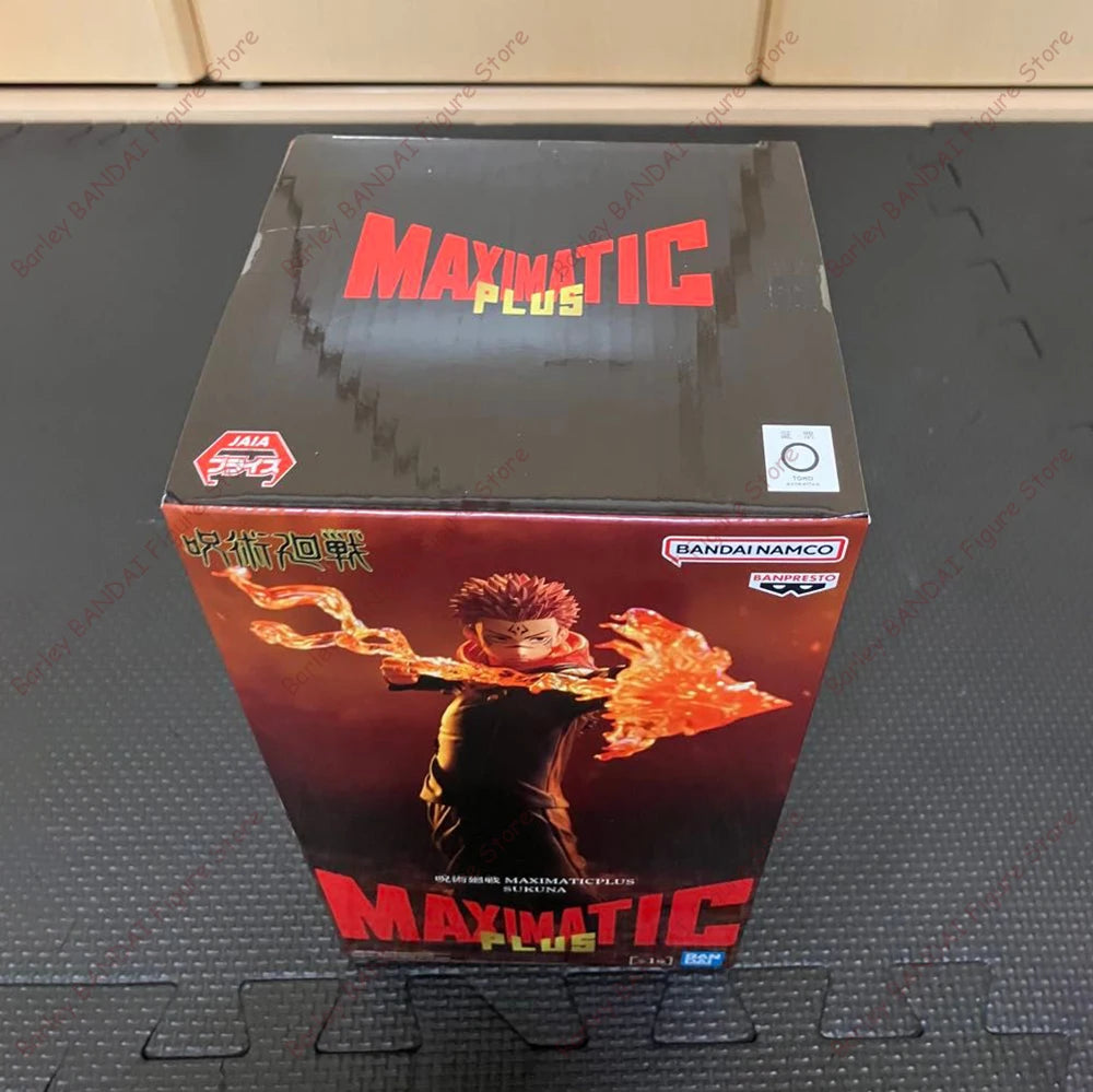 Original In Stock BANPRESTO Jujutsu Kaisen MAXIMATIC PLUS Ryomen Sukuna Anime Action Figures Model Toys Holiday Gifts For Kids