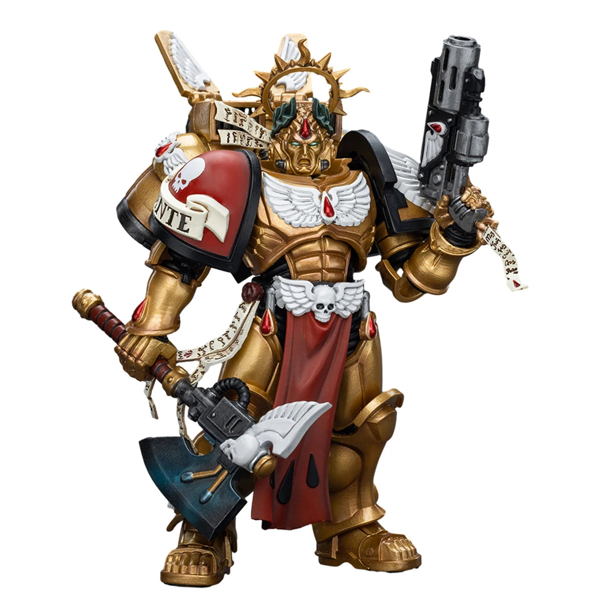 HIPLAY JOYTOY Blood Angels Sanguinary Guard Commander Dante 1/18 Warhammer 40,000 Reissue Action Figure