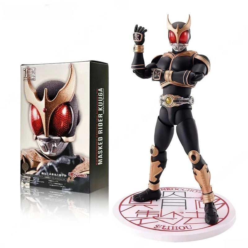 Shf Kamen Rider Kabuto Basic Form 10th Anniversary Commemorative Edition True Bone Carving Action Figure New Sale Gift