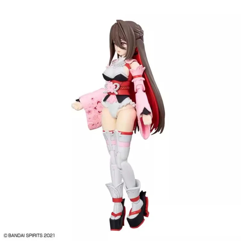 Bandai Genuine 30MS SIS-Y00 SHUREMI [COLOR B] Anime Action Figure Collectible Assembly Model Toys Ornaments Gift Children Girl