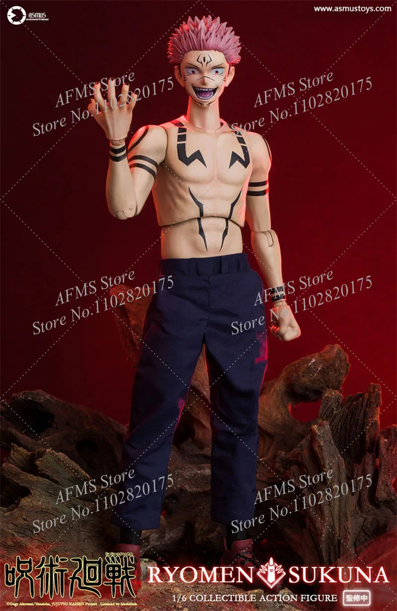 Asmus JJKS05 1/6 Scale Collectible Figure Ryomen Sukuna Jujutsu Kaisen 12Inch Men Soldier Action Figure Model