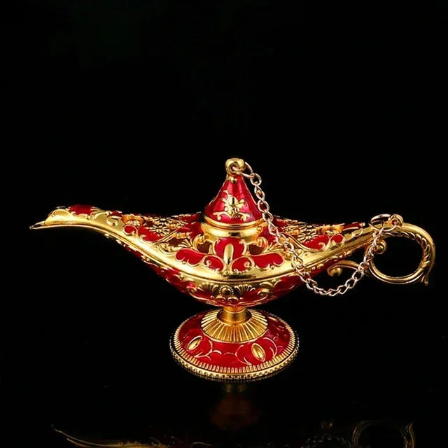 Aladdin Europäische Ornament Vintage Home Russische Ing Lampe Metall Dekoration Handwerk Hause Dekoration