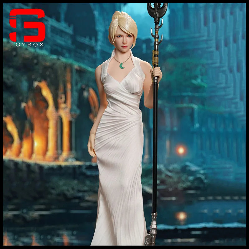 SUPER DUCK SET091 1/6 Fantasy Hexe Kopf Sculpt Kleid Set Modell Fit 12-zoll Weibliche Soldat TBL S10D Action Figur Körper